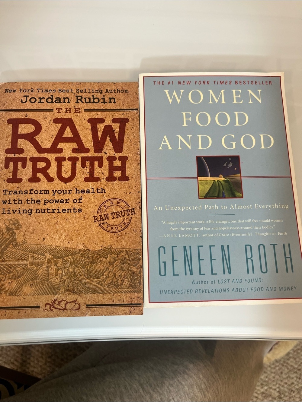 Women Food and God by - Light Blue Paperback